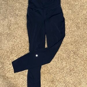 Lululemon Athletica Black High-Waisted Leggings